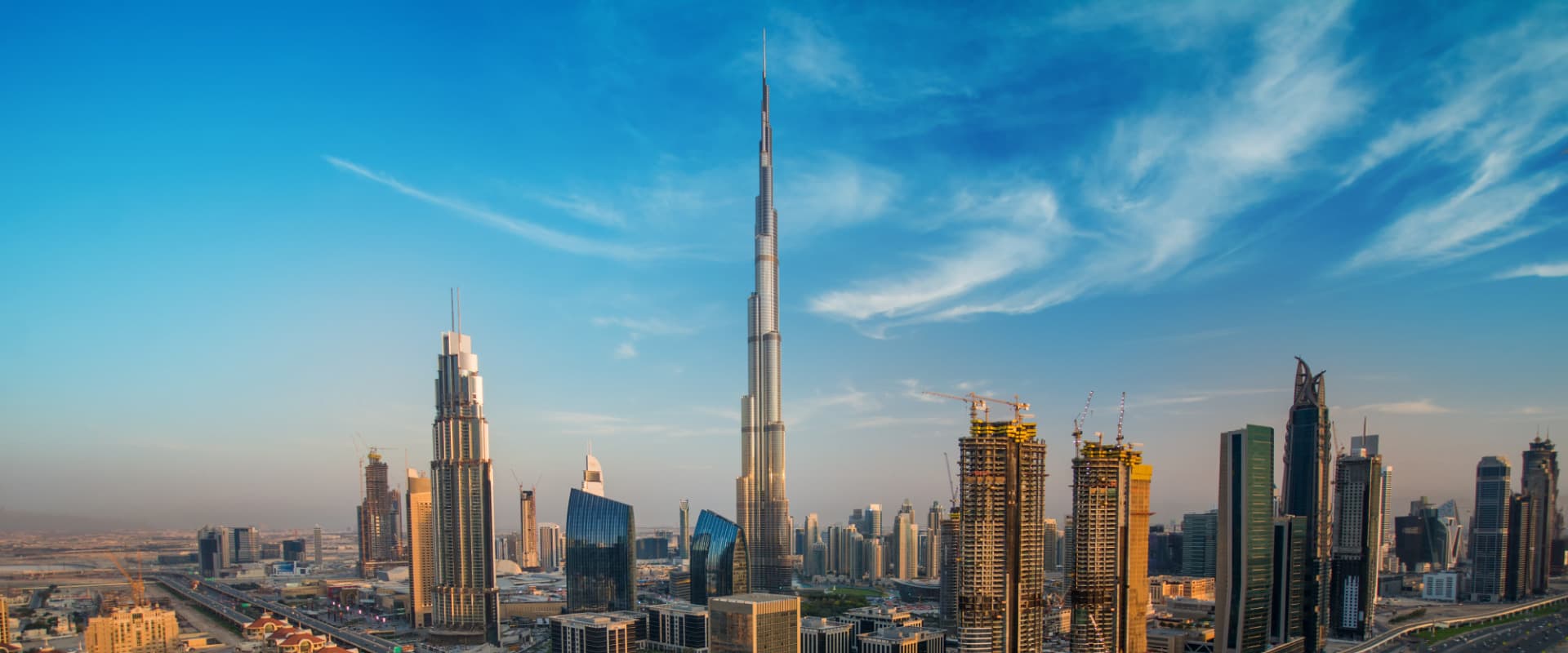 Luxury limousine in Dubai
